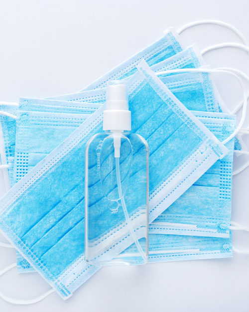 Masks and hand sanitizer are available upon your arrival to the clinic